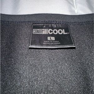 Black dress with pockets and drawstring in the waist in size large.